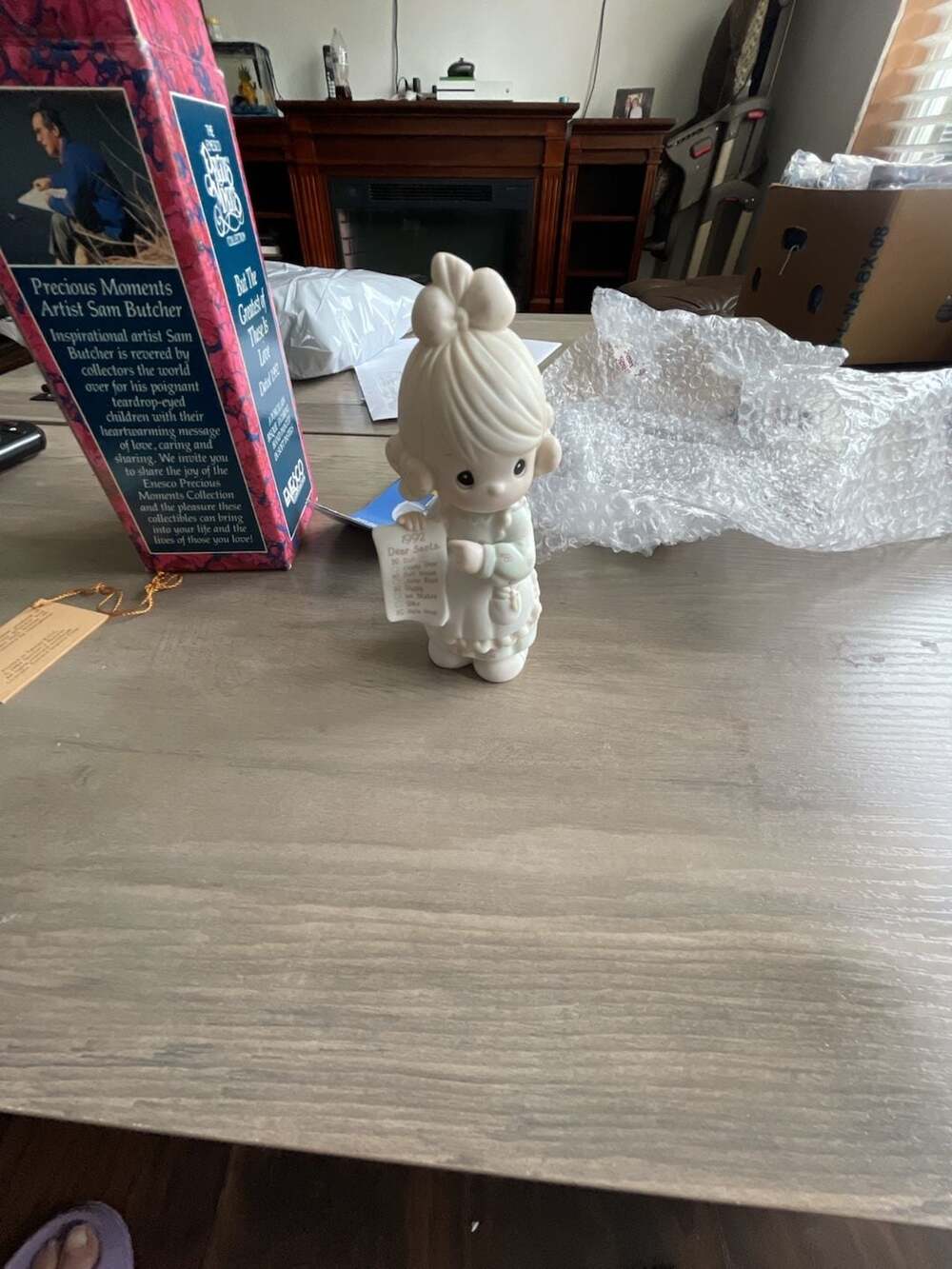 Precious Moments But The Greatest Of These Is Love Figurine 1992